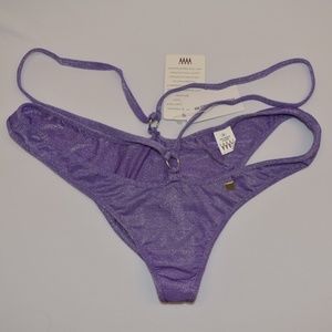 Wicked Weasel 242 Lurexxx XL Brazilian Bikini Bottom - Rare! NWT